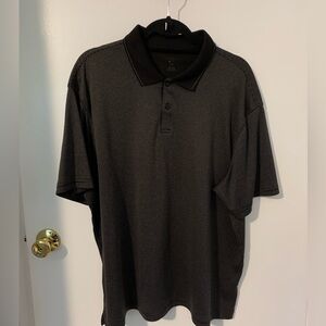 Haggar Dark Brown Polo Shirt XL Classic Style